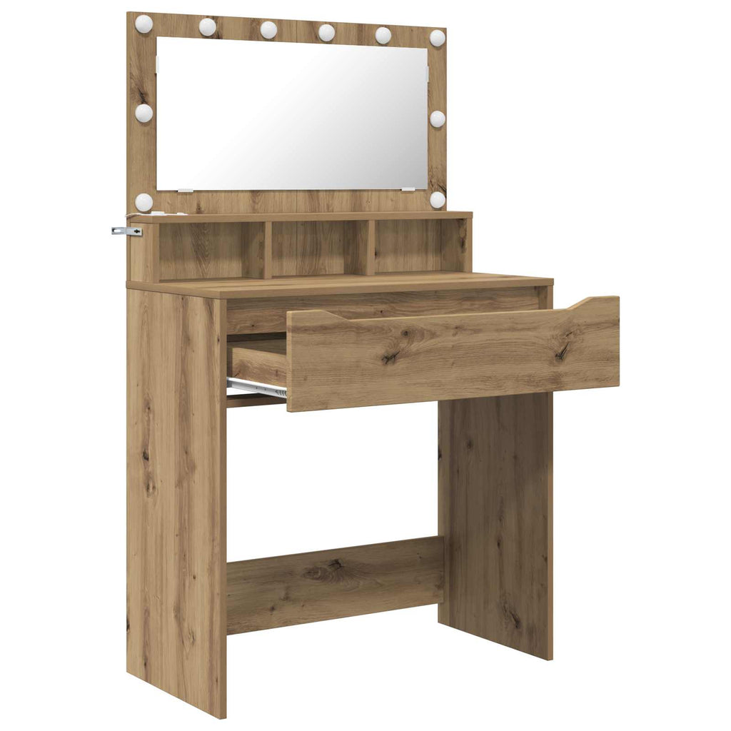 Τραπέζια Ντυσίματος Κρεβατοκάμαρας Artisan Oak