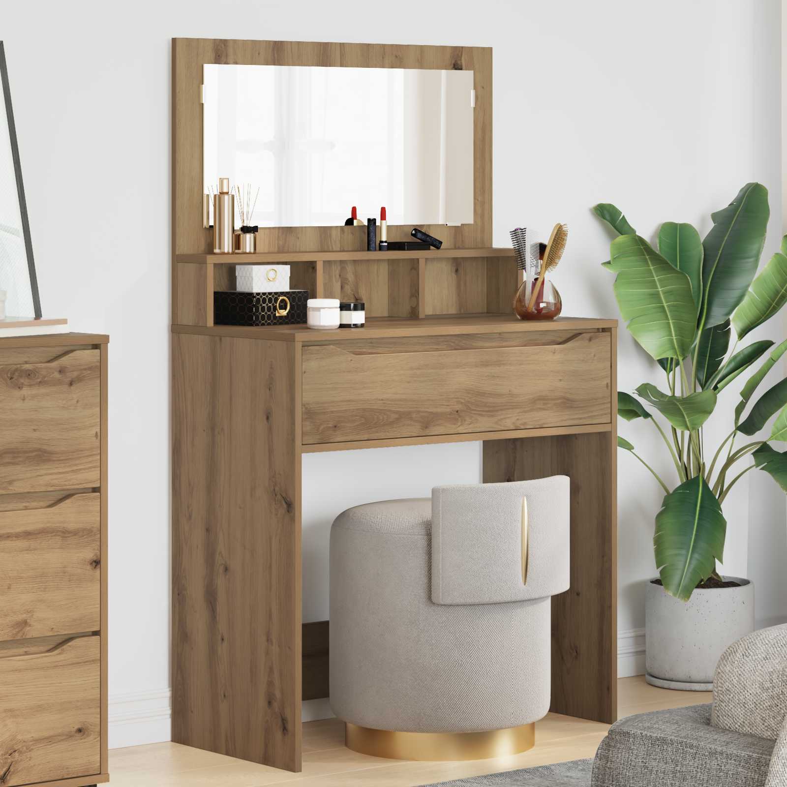 Τραπέζια Ντυσίματος Κρεβατοκάμαρας Artisan Oak