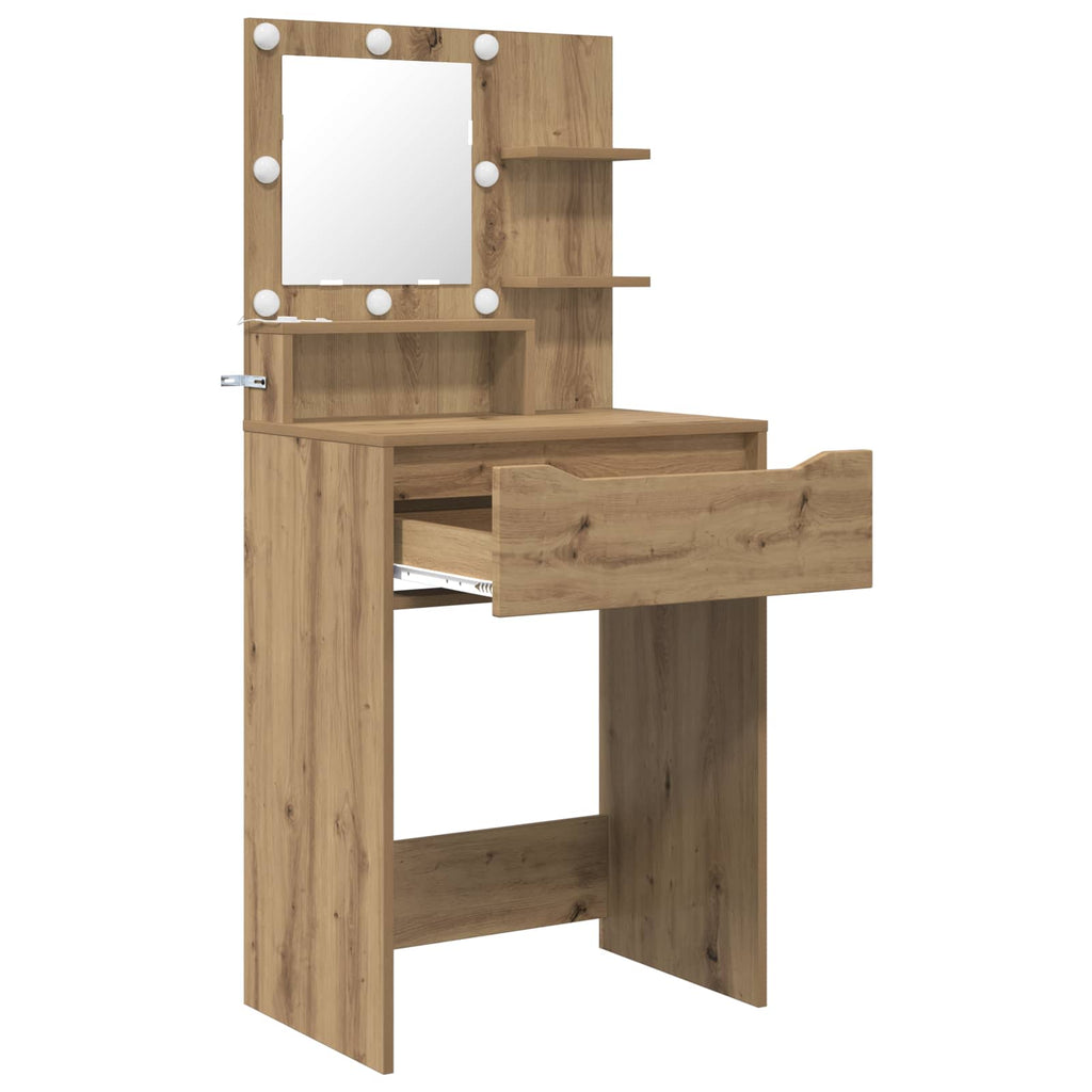 Τραπέζια Ντυσίματος Κρεβατοκάμαρας Artisan Oak