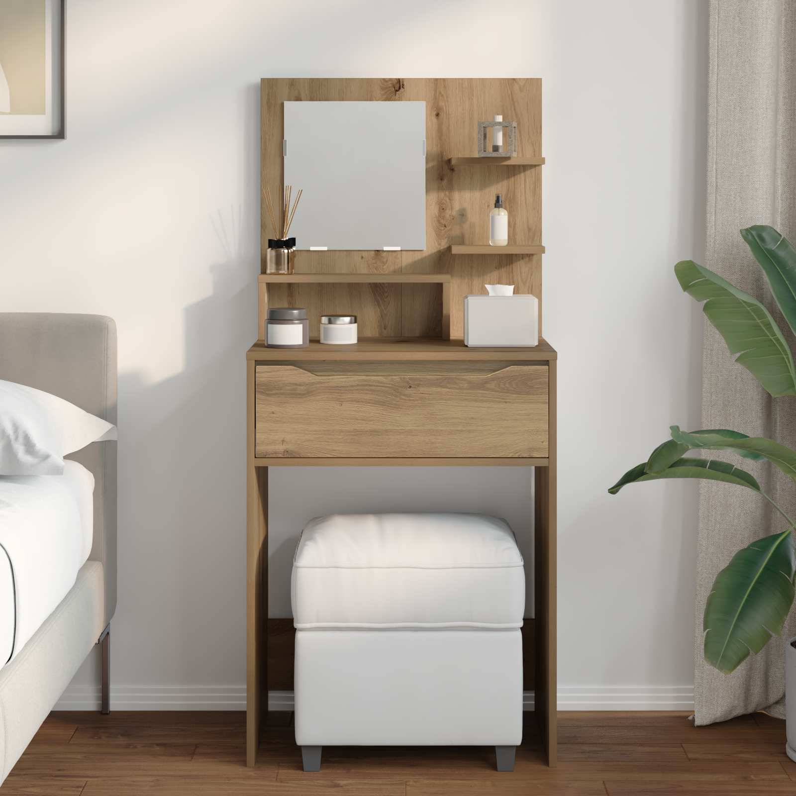 Τραπέζια Ντυσίματος Κρεβατοκάμαρας Artisan Oak