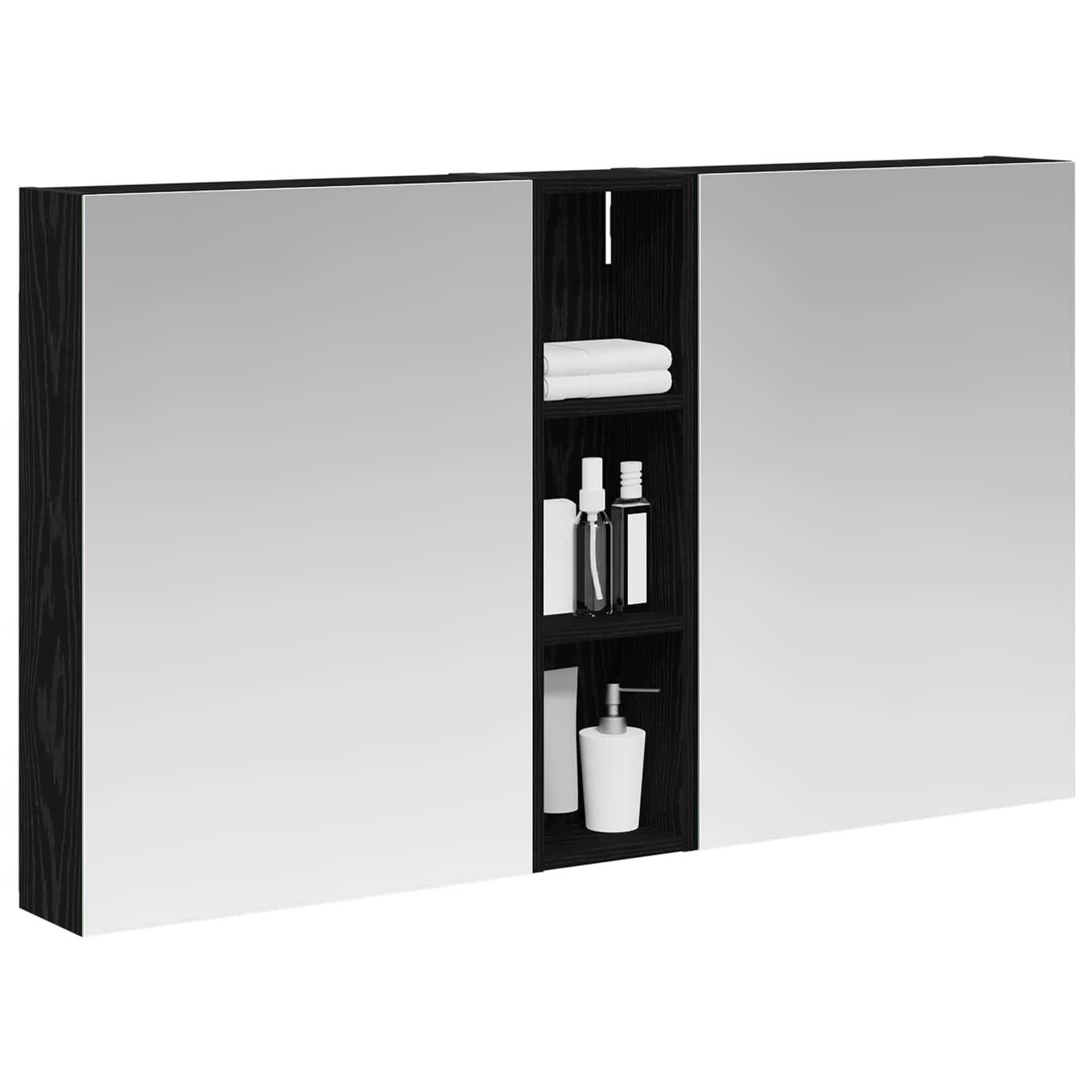 Σετ Ντουλαπιών Μπάνιου 3 τμχ. 120 x 14,5 x 70 εκ