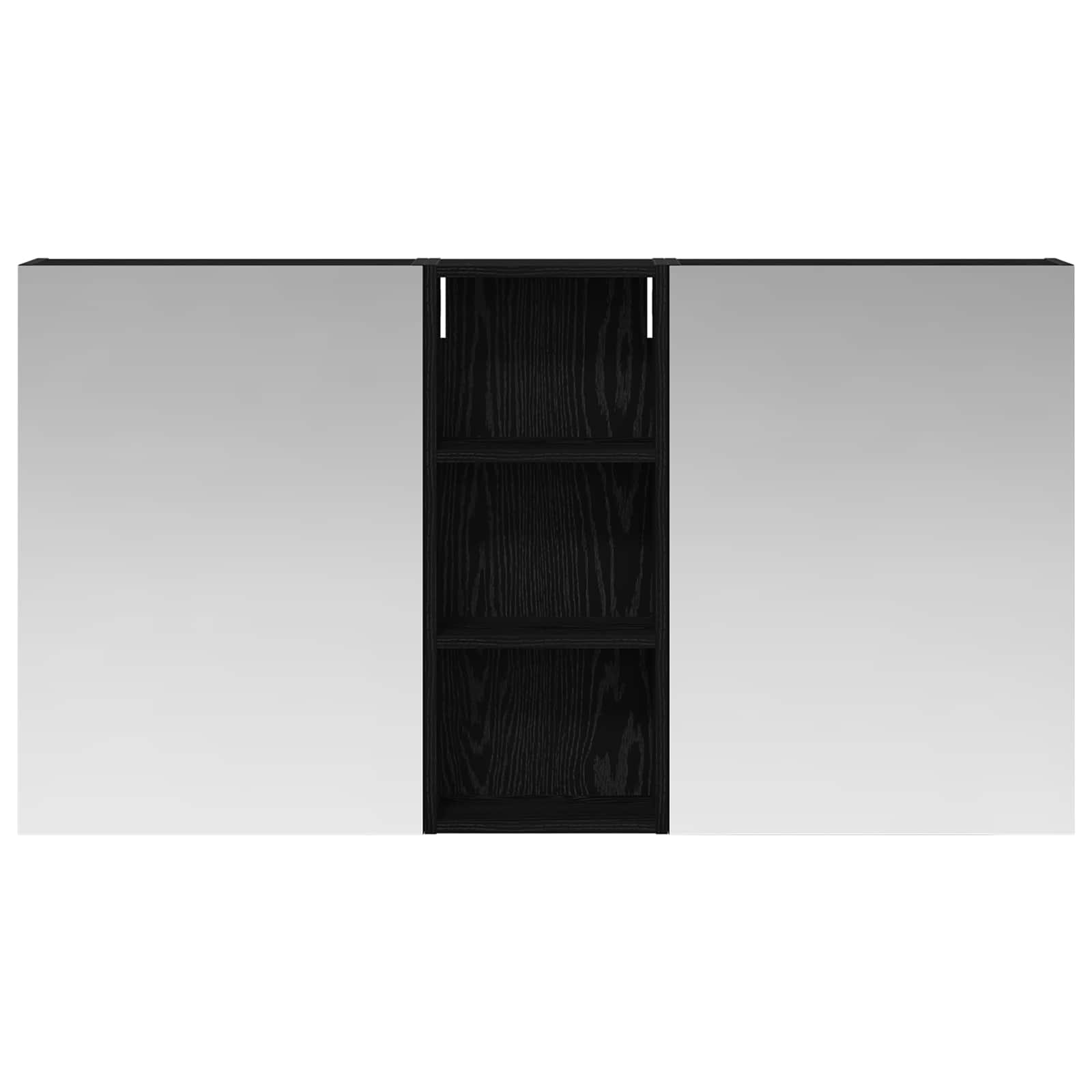 Σετ Ντουλαπιών Μπάνιου 3 τμχ. 130 x 14,5 x 70 εκ