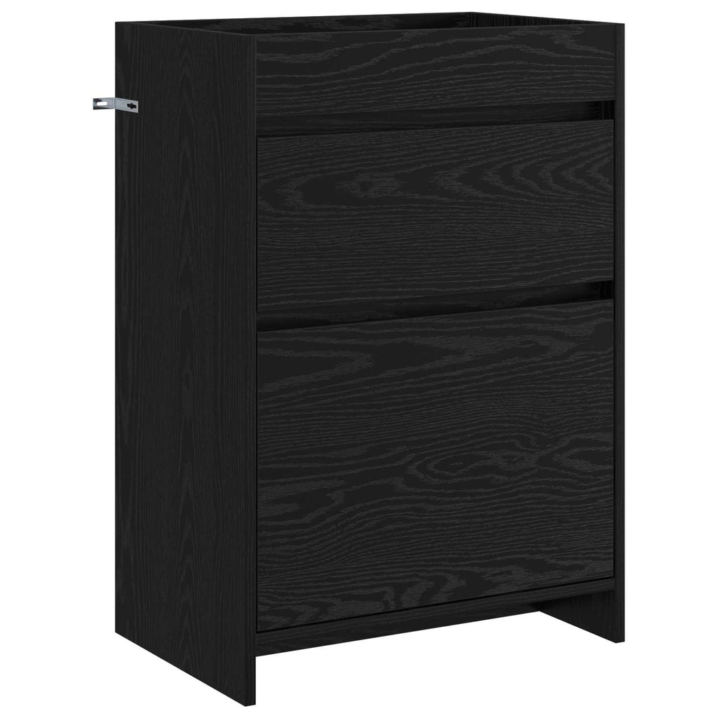 Σετ Επίπλων Μπάνιου Μαύρη Δρυς 61 x 40 x 84,5 εκ