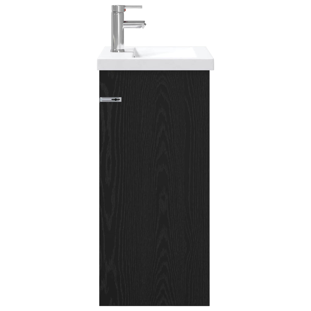 Σετ Επίπλων Μπάνιου Μαύρη Δρυς 61 x 40 x 84,5 εκ