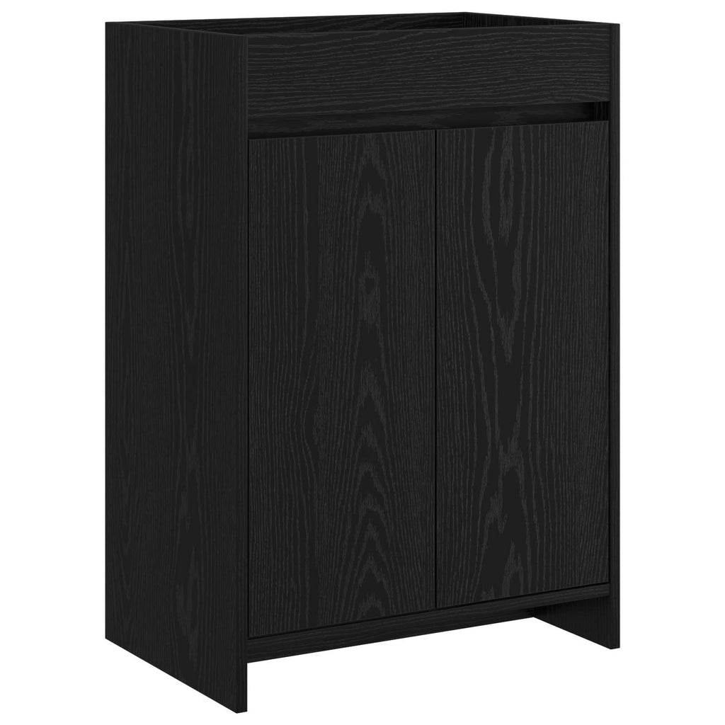 Σετ Επίπλων Μπάνιου Μαύρη Δρυς 61 x 40 x 84,5 εκ