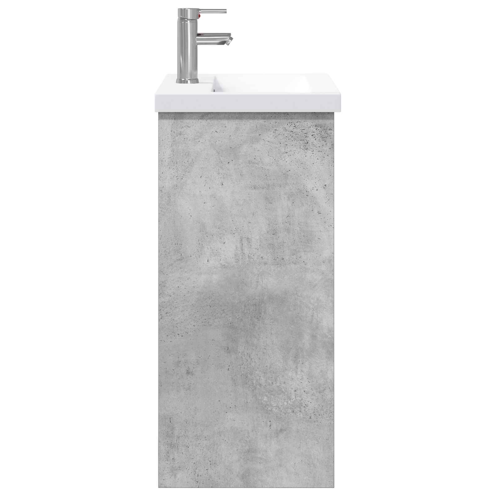 Σετ Επίπλων Μπάνιου Γκρι Σκυροδέματος 61 x 40 x 84,5 εκ