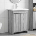 Σετ Επίπλων Μπάνιου Γκρι Sonoma 61 x 40 x 84,5 εκ