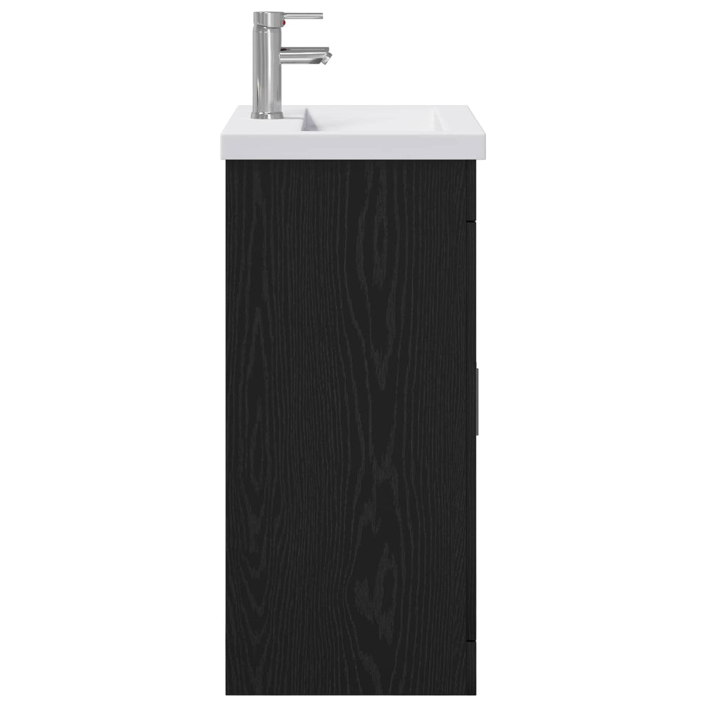Σετ Επίπλων Μπάνιου Μαύρη Δρυς 61 x 40 x 84,5 εκ