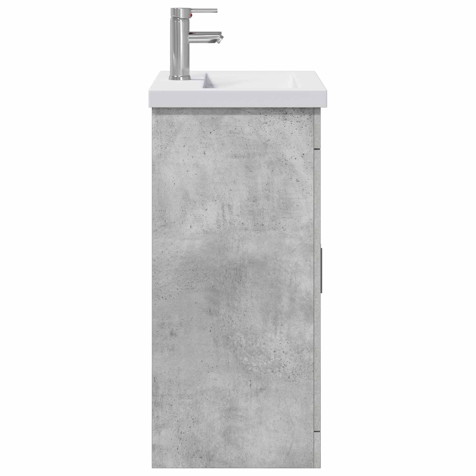 Σετ Επίπλων Μπάνιου Γκρι Σκυροδέματος 61 x 40 x 84,5 εκ