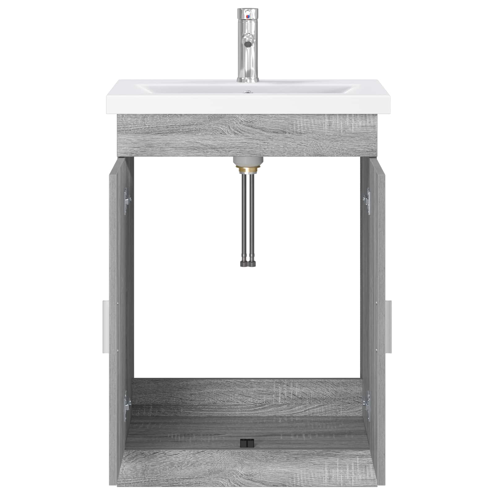 Σετ Επίπλων Μπάνιου Γκρι Sonoma 61 x 40 x 84,5 εκ
