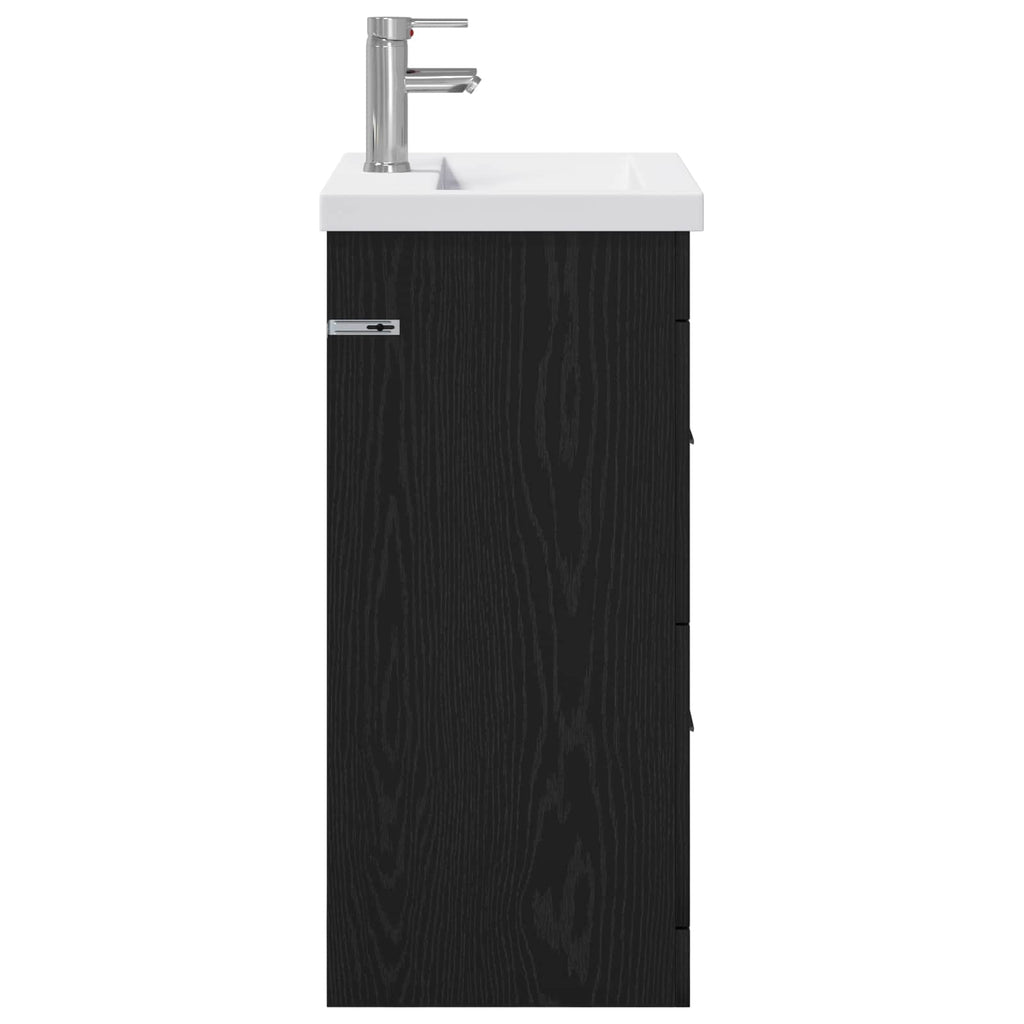 Σετ Επίπλων Μπάνιου Μαύρη Δρυς 61 x 40 x 84,5 εκ