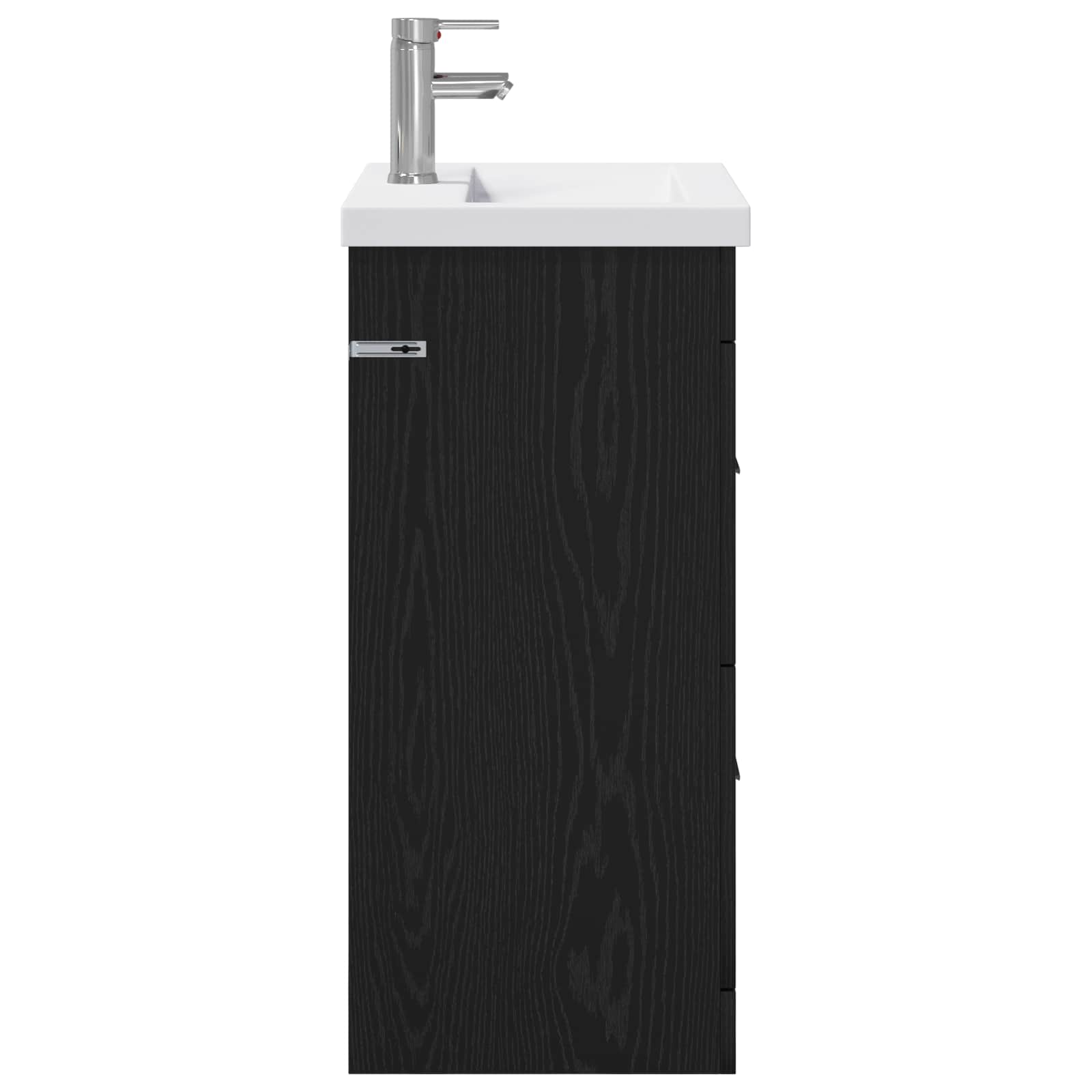 Σετ Επίπλων Μπάνιου Μαύρη Δρυς 61 x 40 x 84,5 εκ
