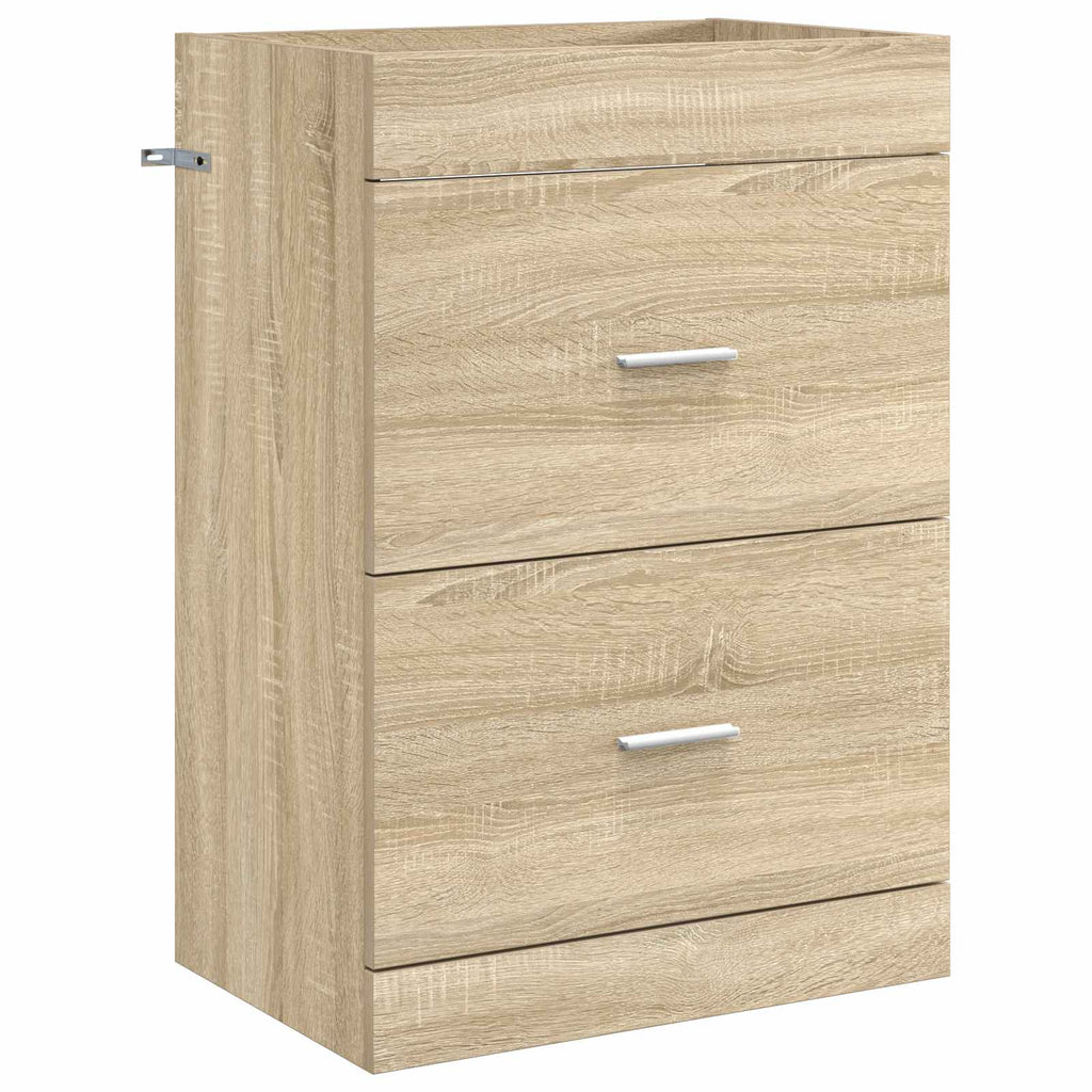 Σετ Επίπλων Μπάνιου Sonoma Δρυς 61 x 40 x 84,5 εκ