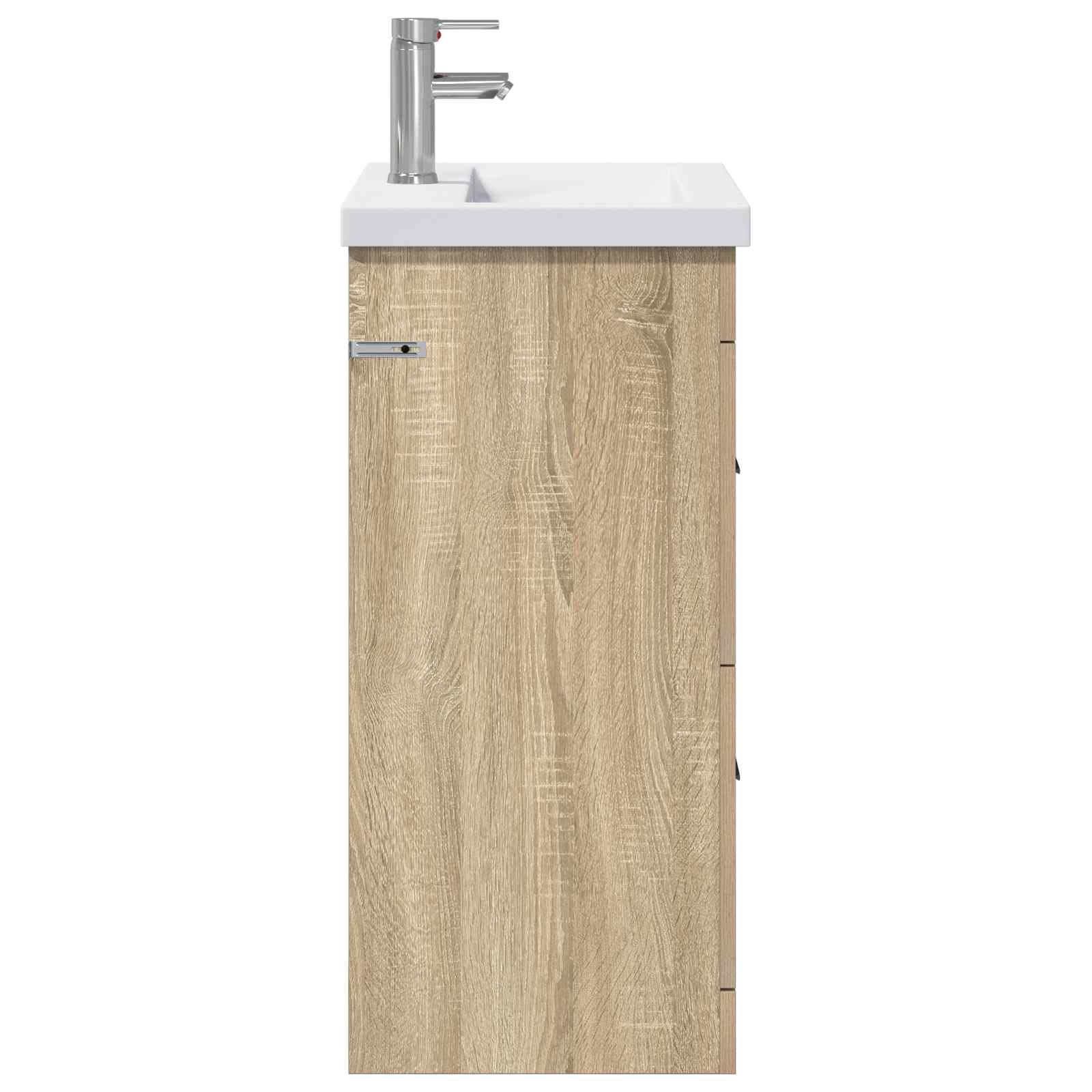 Σετ Επίπλων Μπάνιου Sonoma Δρυς 61 x 40 x 84,5 εκ