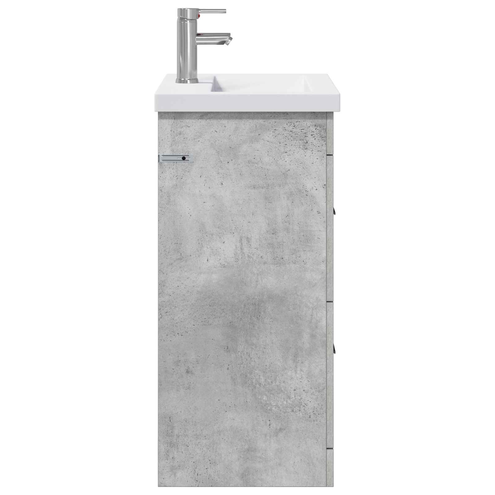 Σετ Επίπλων Μπάνιου Γκρι Σκυροδέματος 61 x 40 x 84,5 εκ