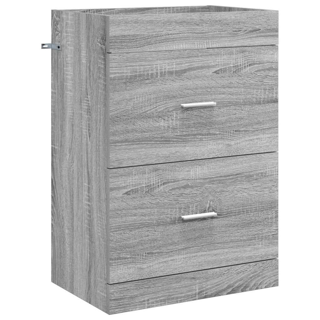 Σετ Επίπλων Μπάνιου Γκρι Sonoma 61 x 40 x 84,5 εκ