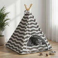 Teepee για κατοικίδια με μαξιλάρι 40 x 40 x 50 cm Πολυεστέρας