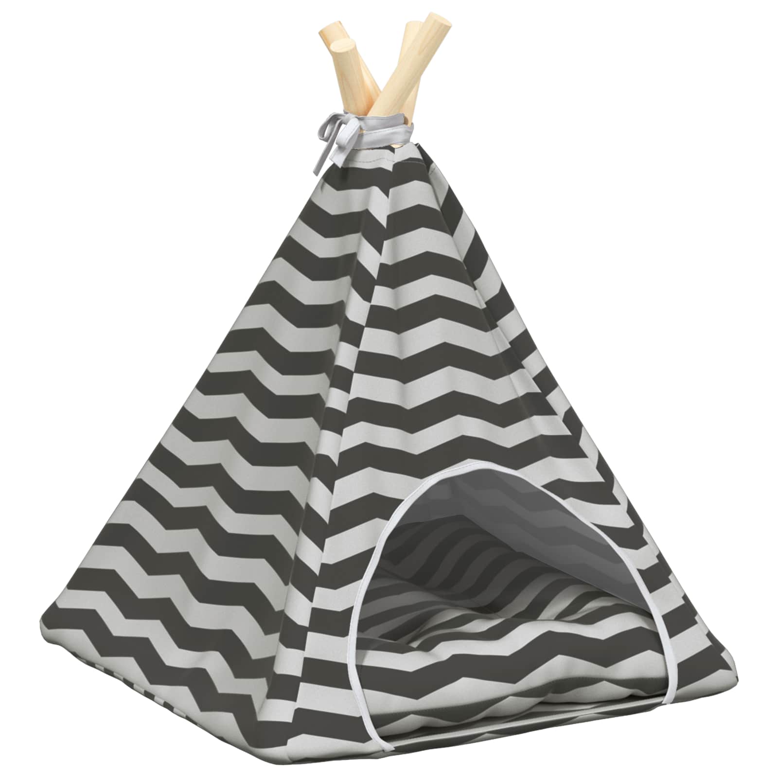 Teepee για κατοικίδια με μαξιλάρι 40 x 40 x 50 cm Πολυεστέρας