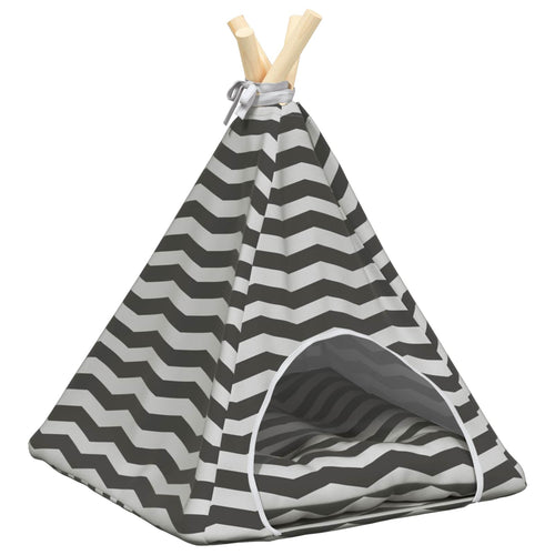 Teepee για κατοικίδια με μαξιλάρι 40 x 40 x 50 cm Πολυεστέρας