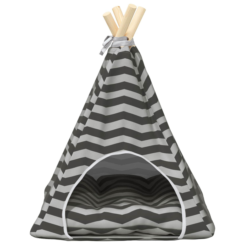 Teepee για κατοικίδια με μαξιλάρι 40 x 40 x 50 cm Πολυεστέρας