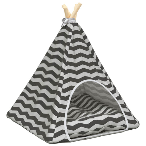 Teepee για κατοικίδια με μαξιλάρι 50 x 50 x 60 cm Πολυεστέρας