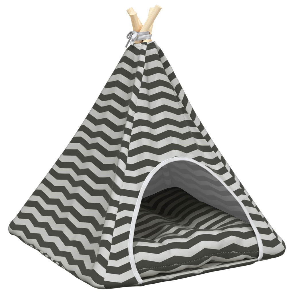 Teepee για κατοικίδια με μαξιλάρι 60 x 60 x 70 cm Πολυεστέρας