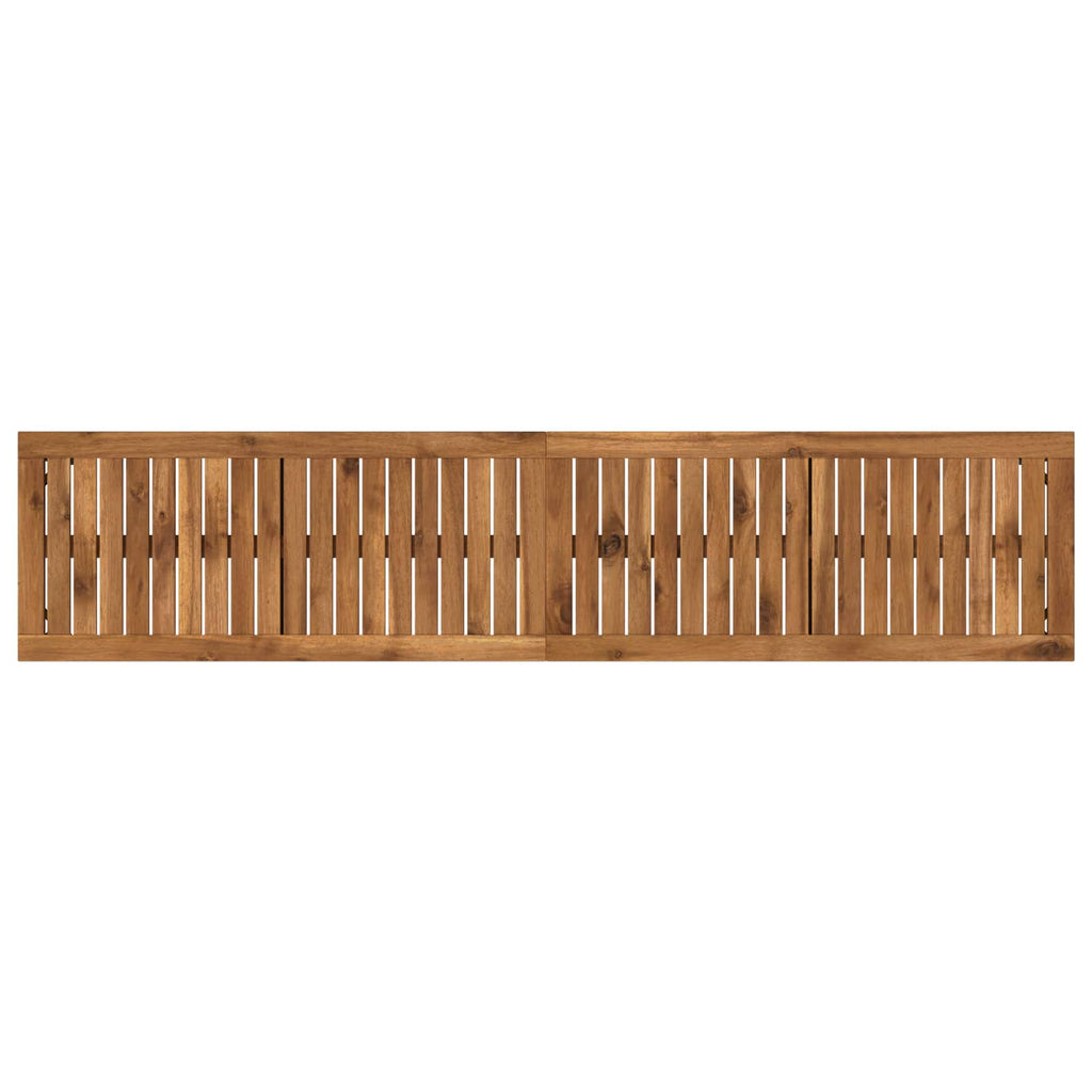 Παγκάκι κήπου 161 x 35 x 45 εκ Στερεό Ξύλο Ακακίας Ορθογώνιος
