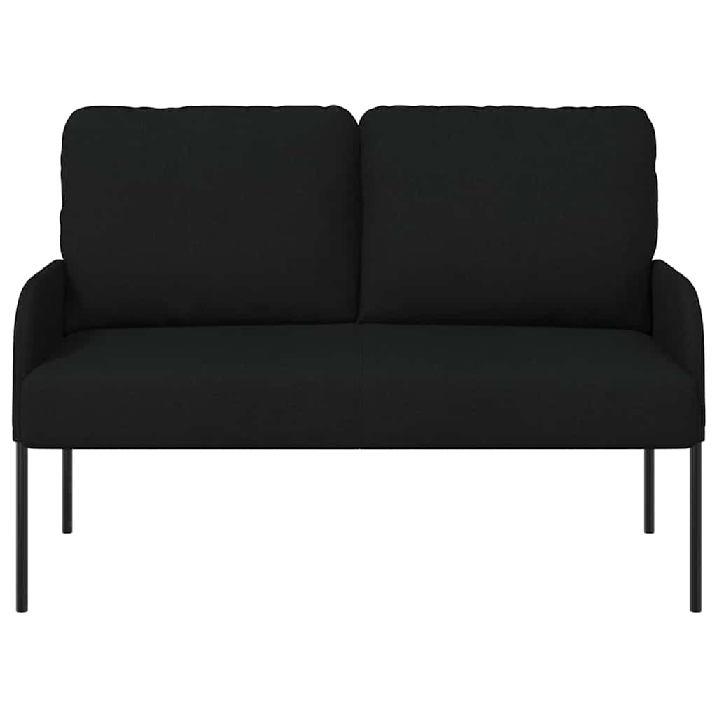 Καναπέδες με μαξιλάρι 110cm Μαύρο Κόντρα πλακέ