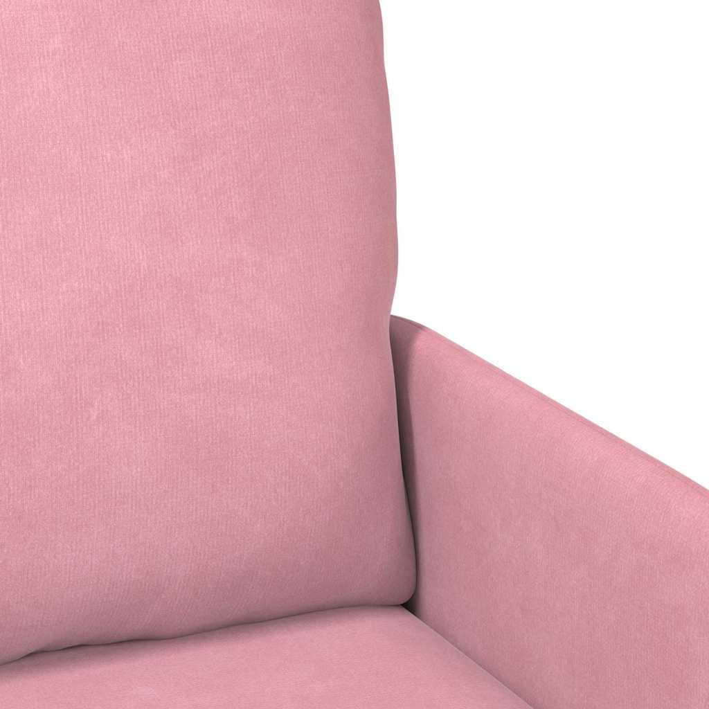 Καναπέδες με μαξιλάρι 110cm Ροζ Κόντρα πλακέ