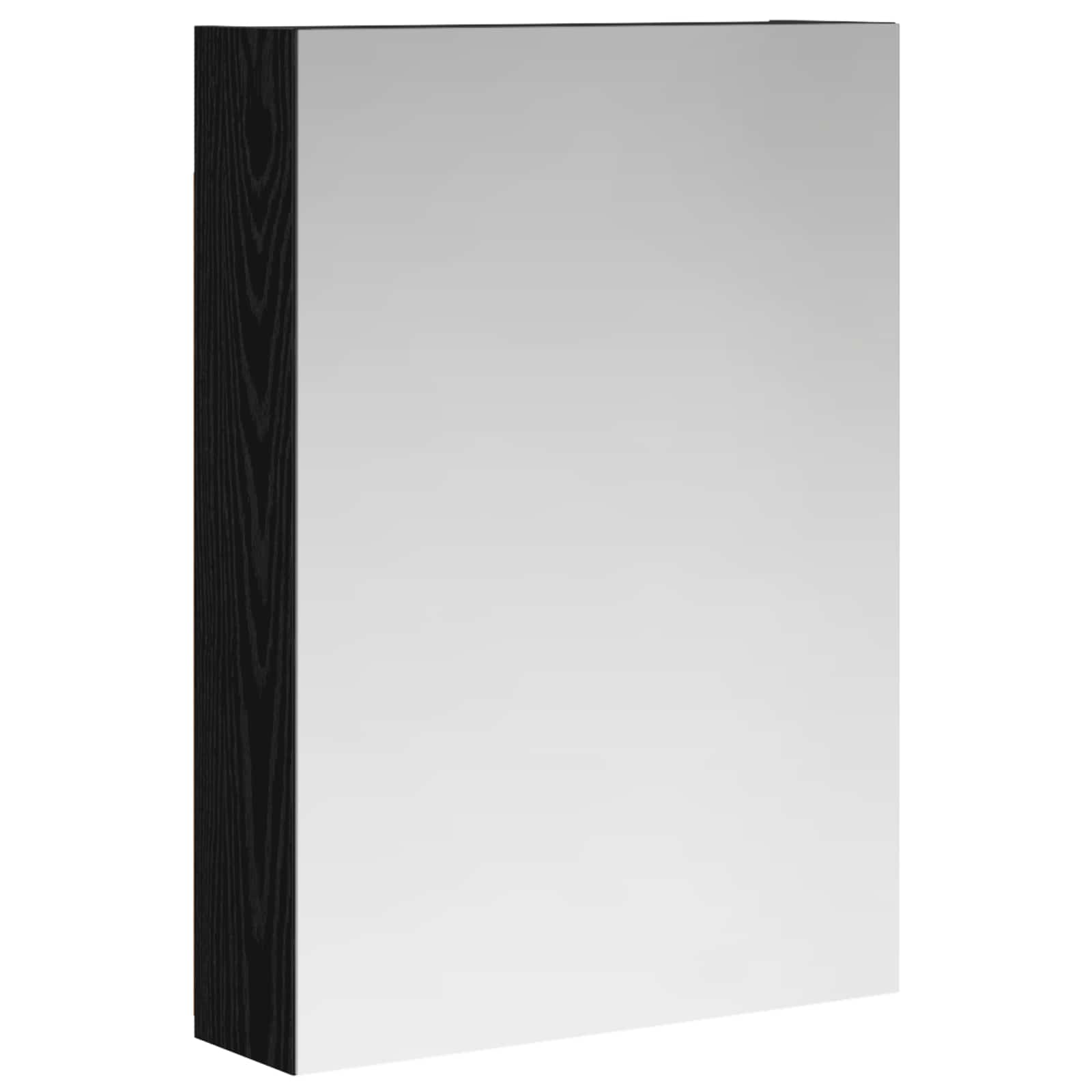 Καθρέφτης Ντουλάπα Μπάνιου Μαύρη Οξυά 50 x 14,5 x 70 εκ