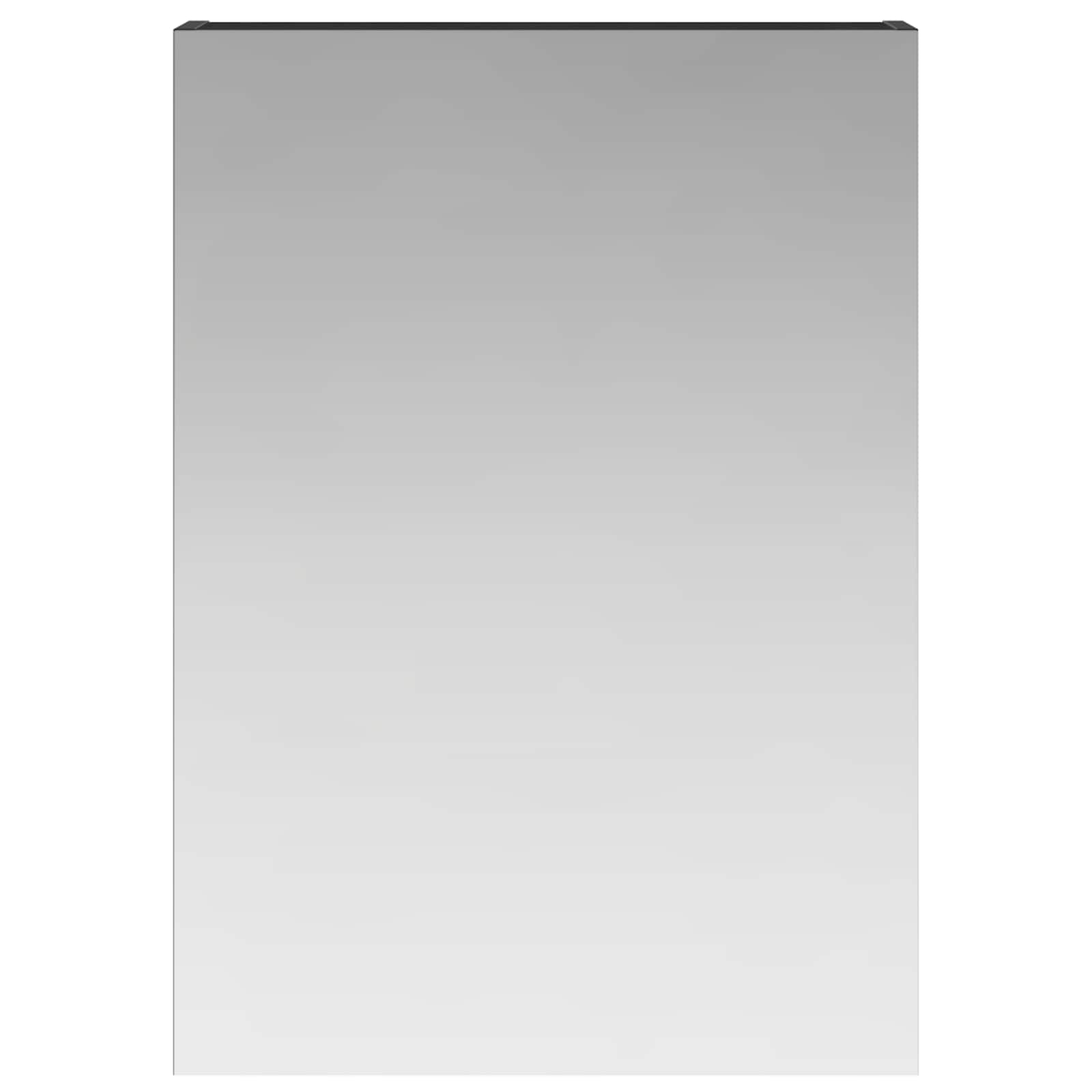 Καθρέφτης Ντουλάπα Μπάνιου Μαύρη Οξυά 50 x 14,5 x 70 εκ