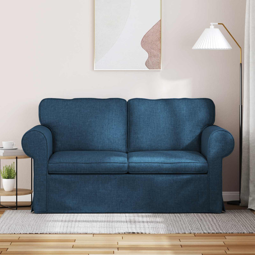 Καναπές Μπλε 155 x 82 x 80 εκ ύφασμα