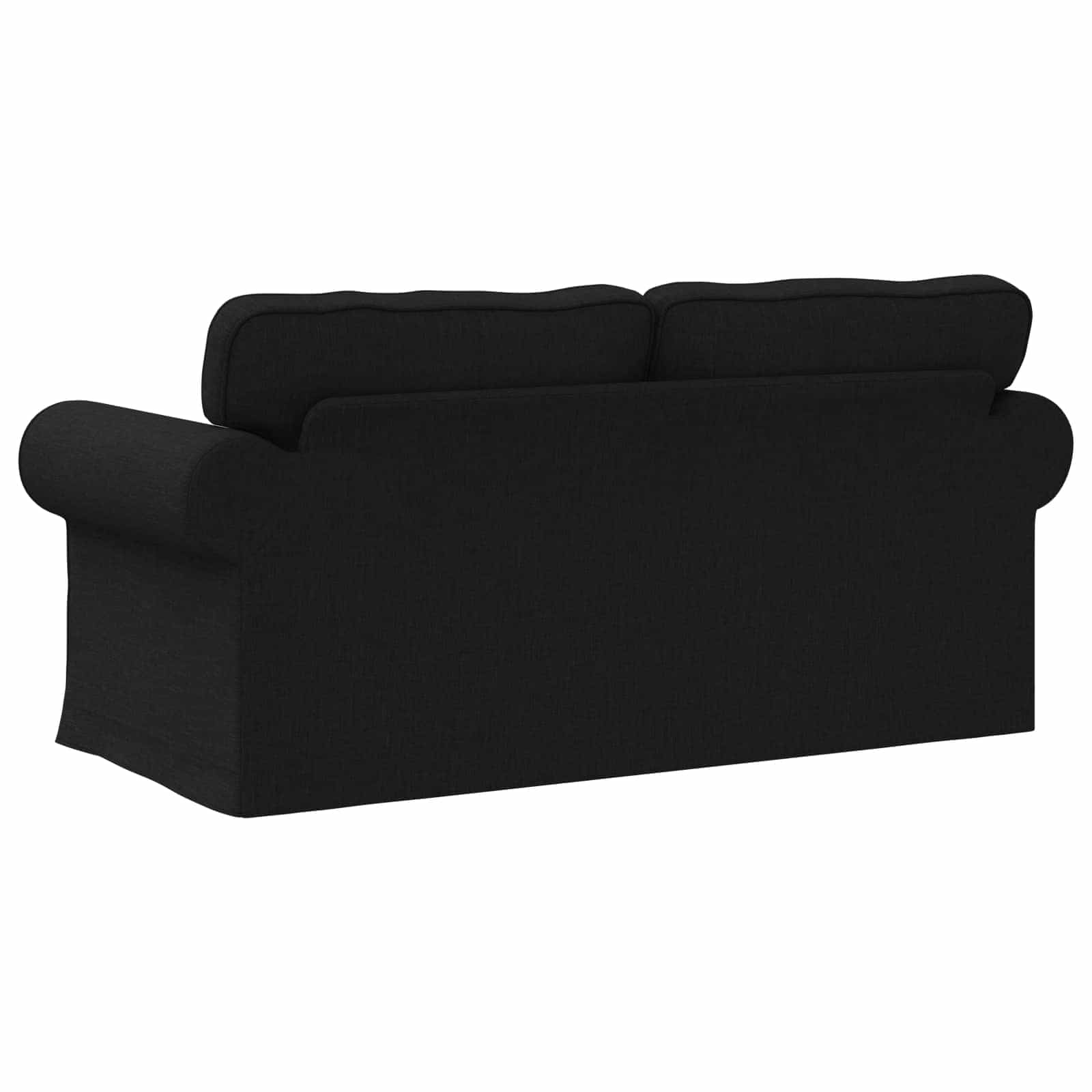 Καναπές Μαύρο 175 x 82 x 80 εκ ύφασμα
