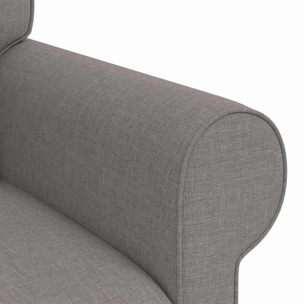 Καναπές Taupe 175 x 82 x 80 εκ ύφασμα