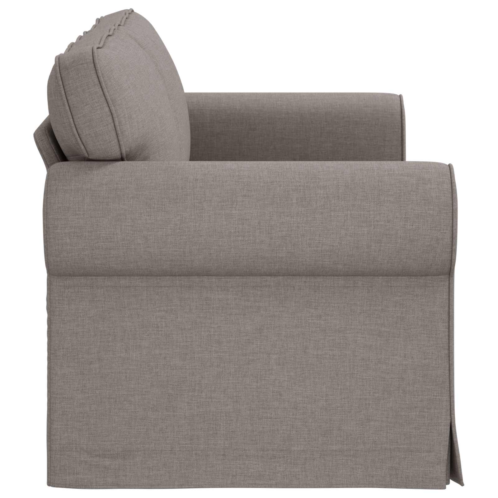 Καναπές Taupe 175 x 82 x 80 εκ ύφασμα