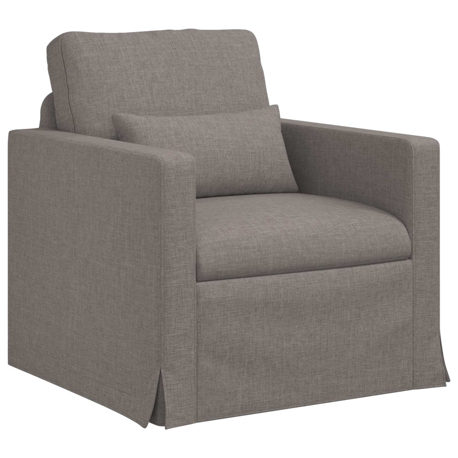 Καναπές Taupe 78 x 78 x 80 εκ. ύφασμα