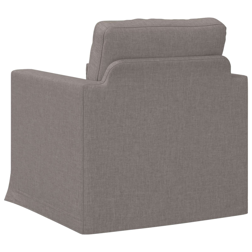 Καναπές Taupe 78 x 78 x 80 εκ. ύφασμα