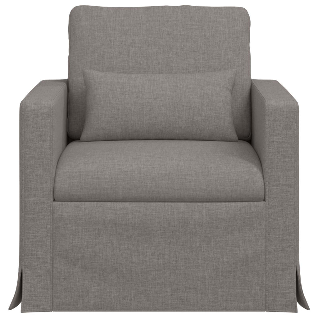 Καναπές Taupe 78 x 78 x 80 εκ. ύφασμα