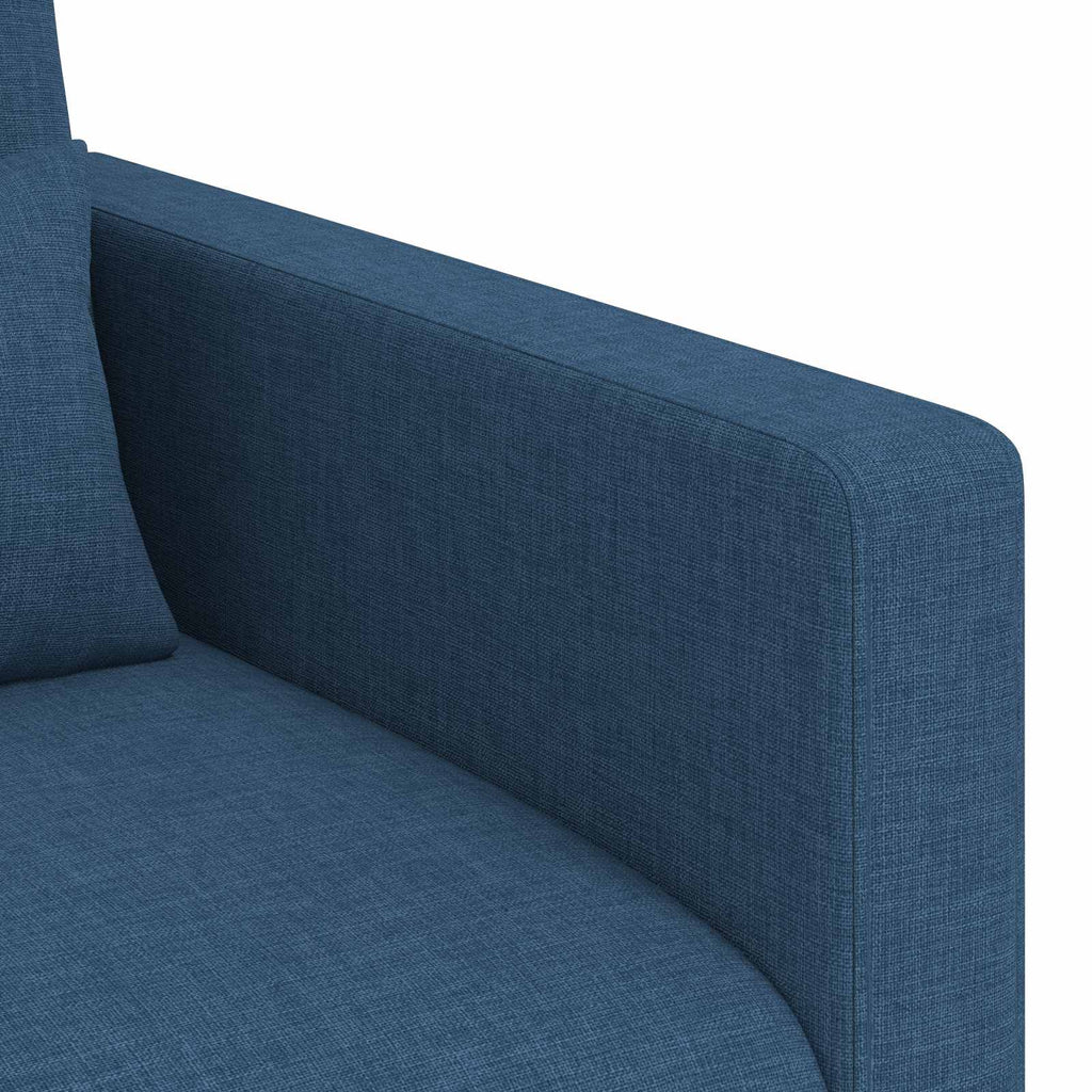 Καναπές Μπλε 78 x 78 x 80 εκ. ύφασμα