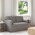 Καναπές Taupe 139 x 78 x 80 εκ ύφασμα