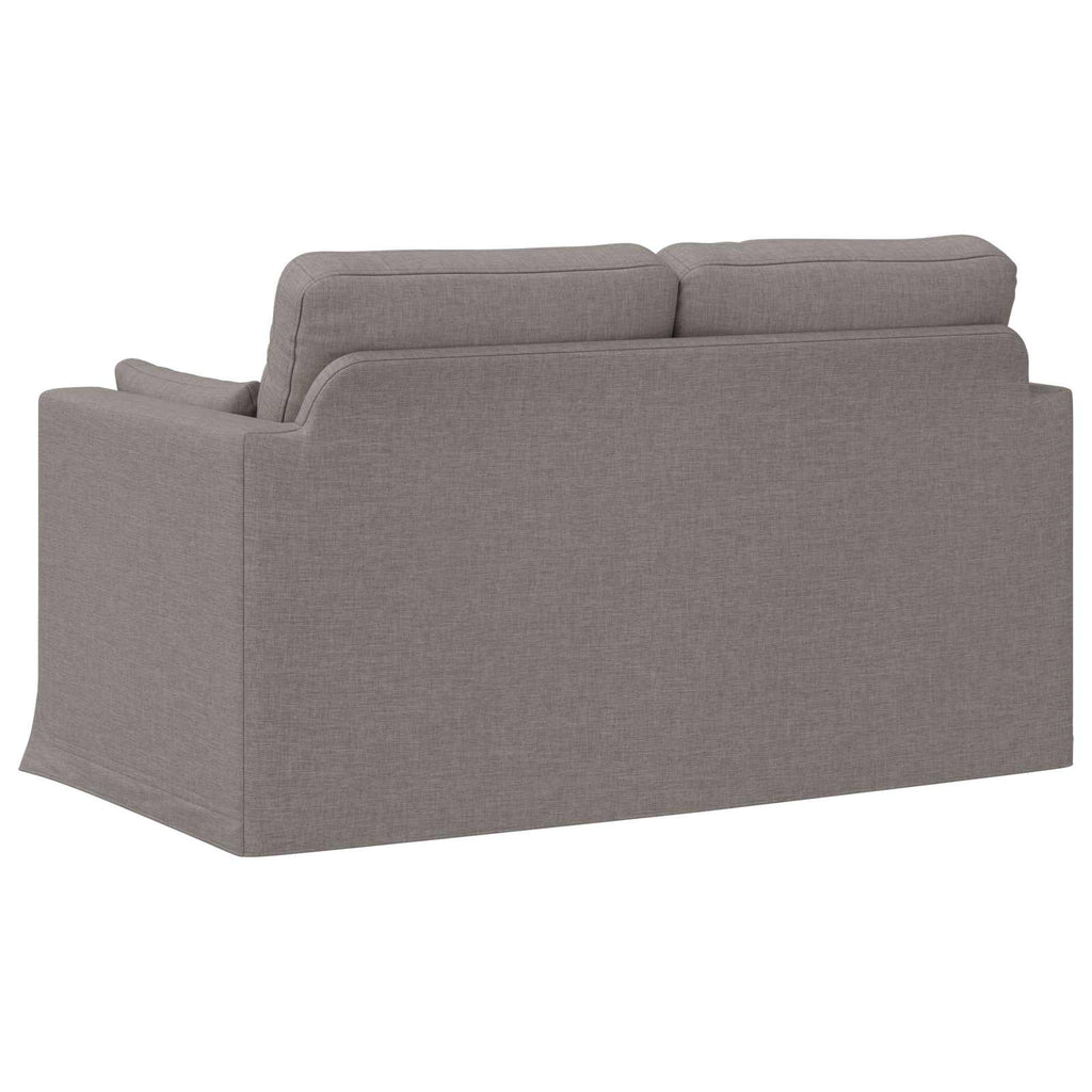 Καναπές Taupe 139 x 78 x 80 εκ ύφασμα