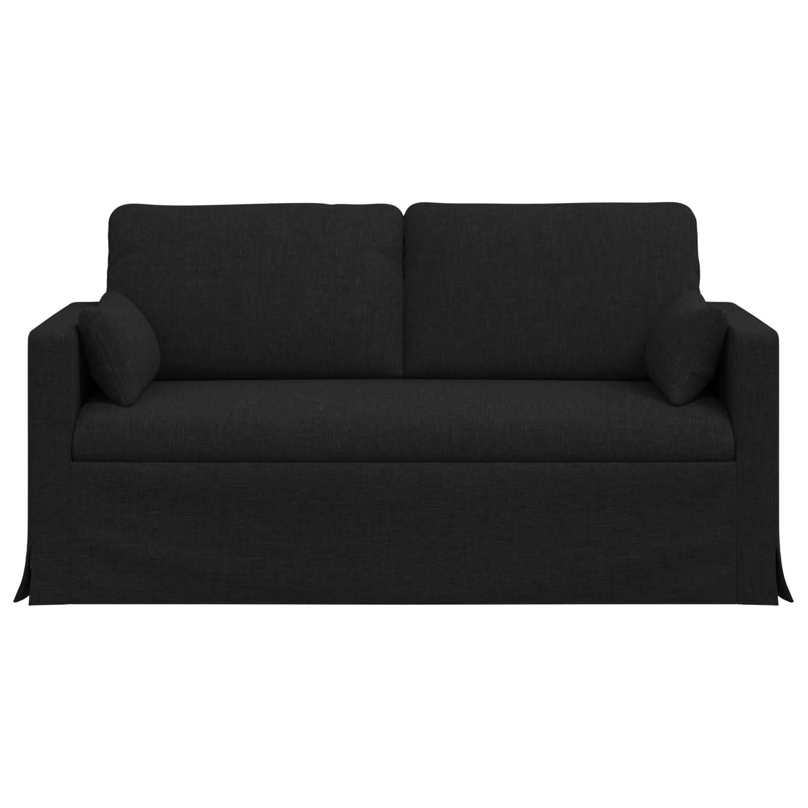 Καναπές Μαύρο 158 x 78 x 80 εκ ύφασμα
