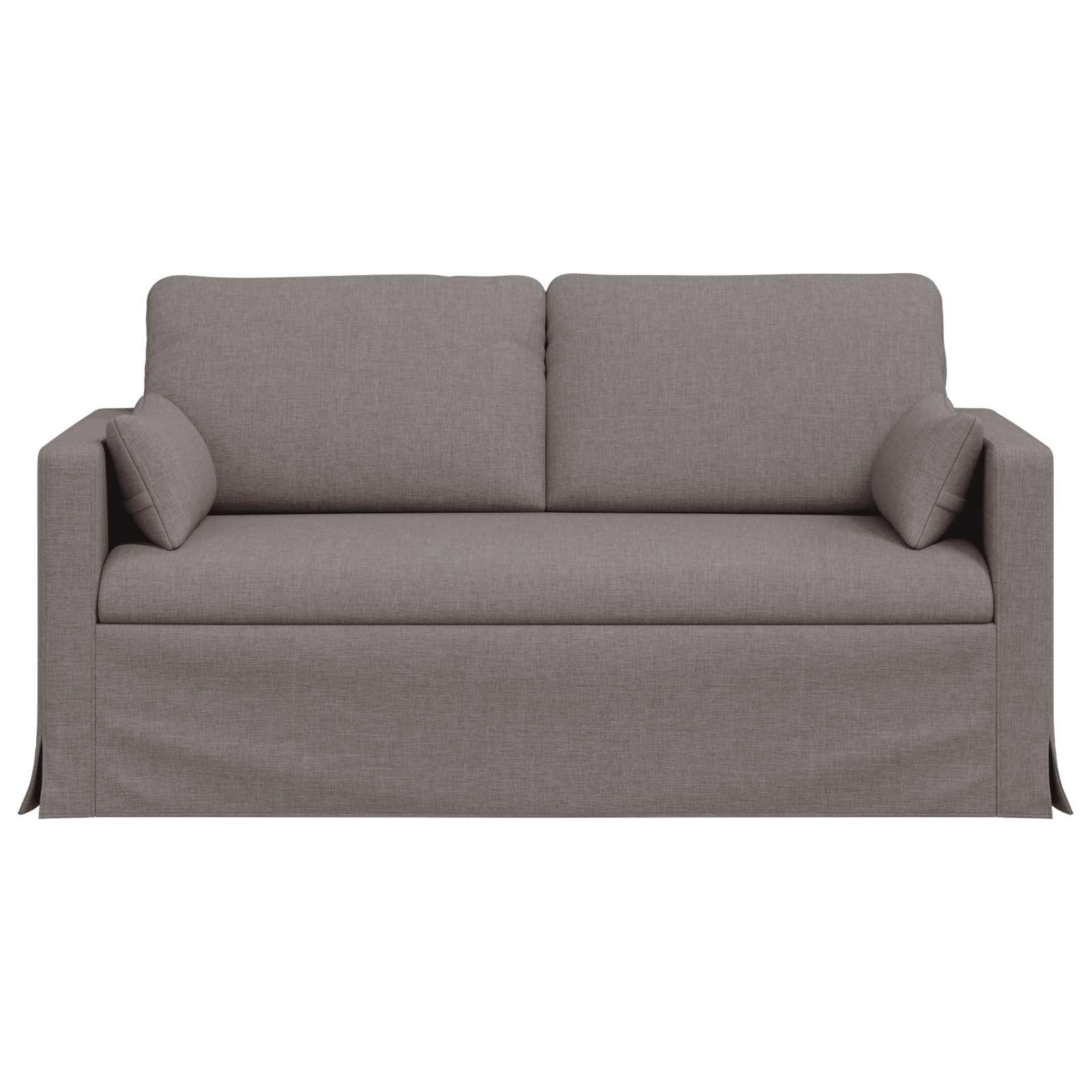 Καναπές Taupe 158 x 78 x 80 εκ ύφασμα