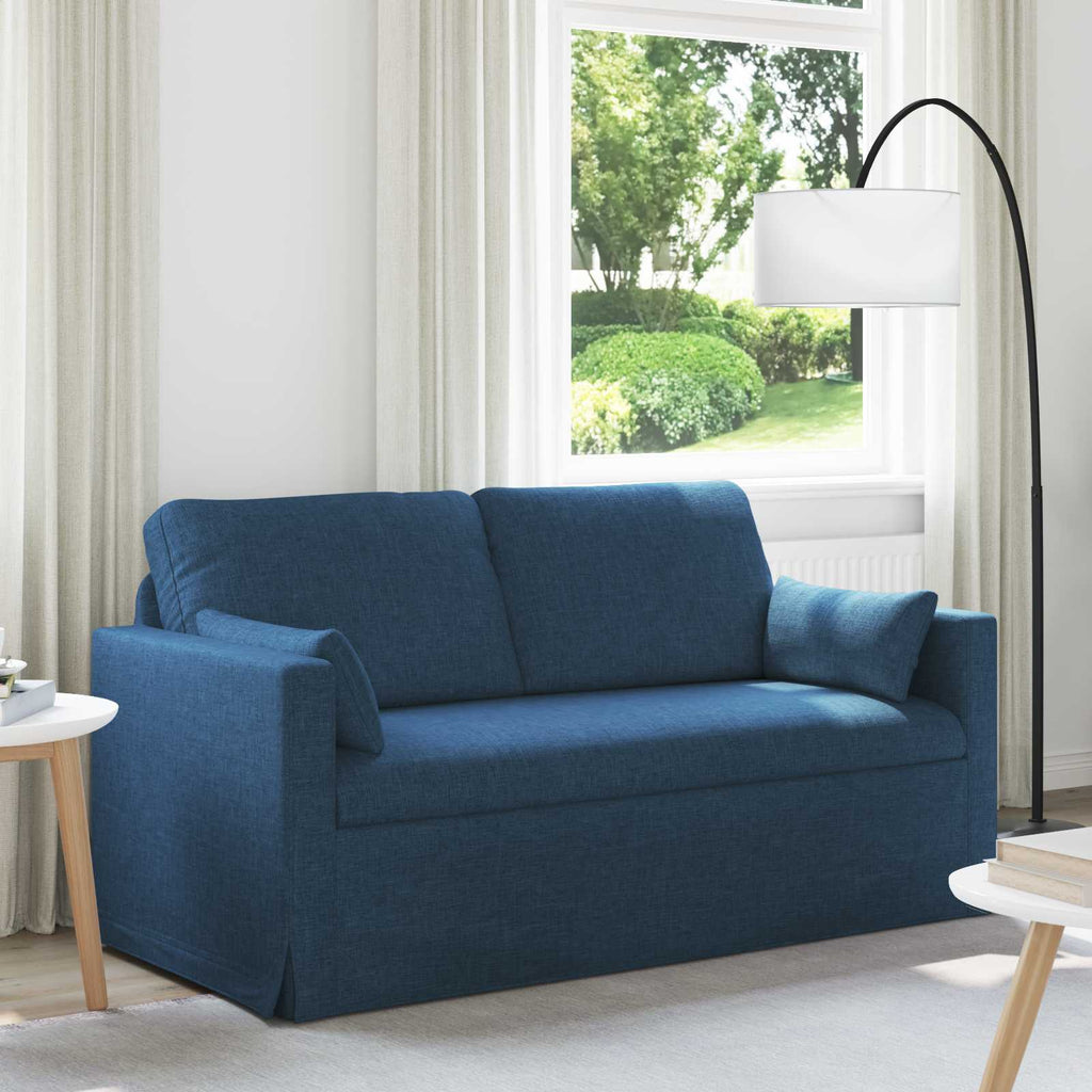 Καναπές Μπλε 158 x 78 x 80 εκ ύφασμα
