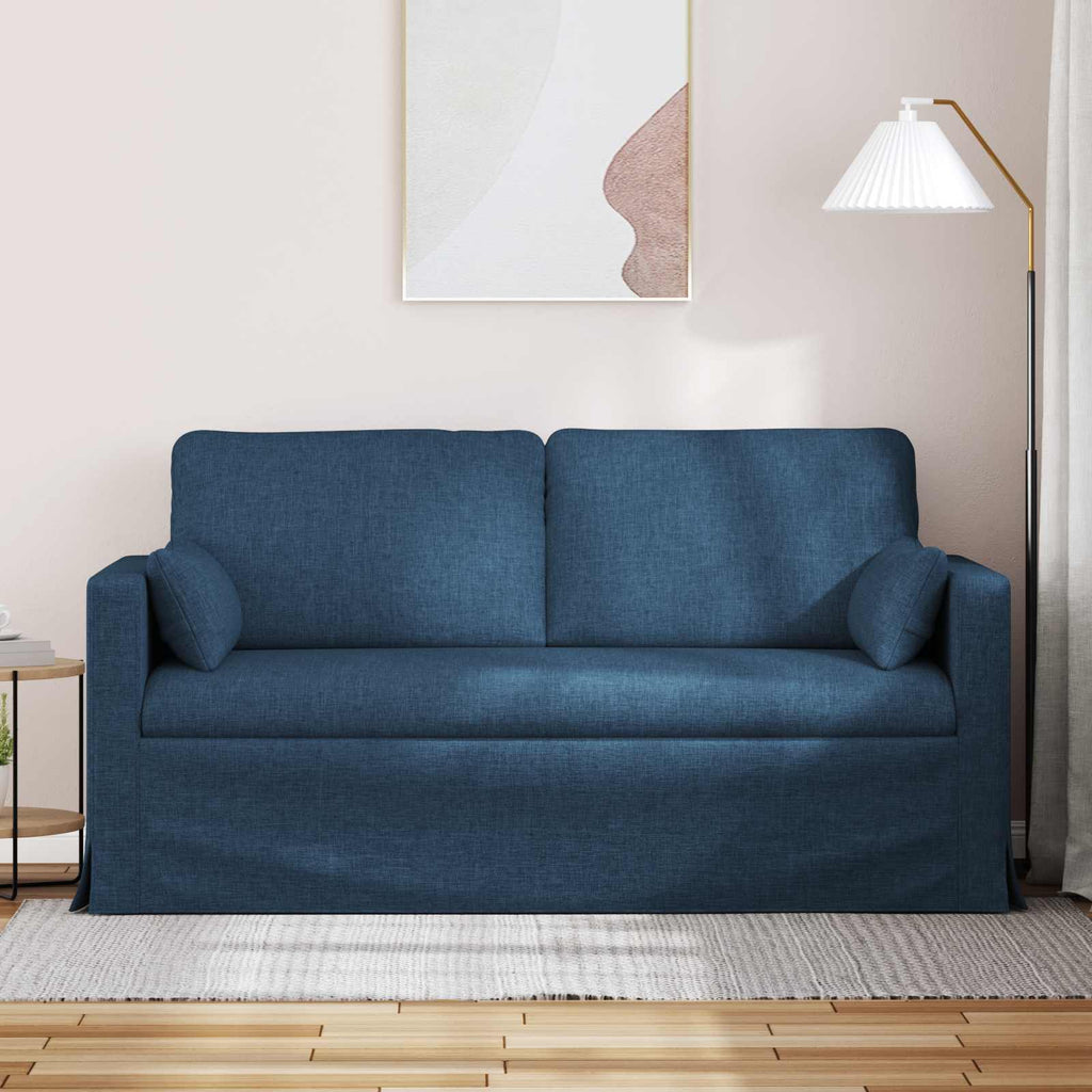 Καναπές Μπλε 158 x 78 x 80 εκ ύφασμα