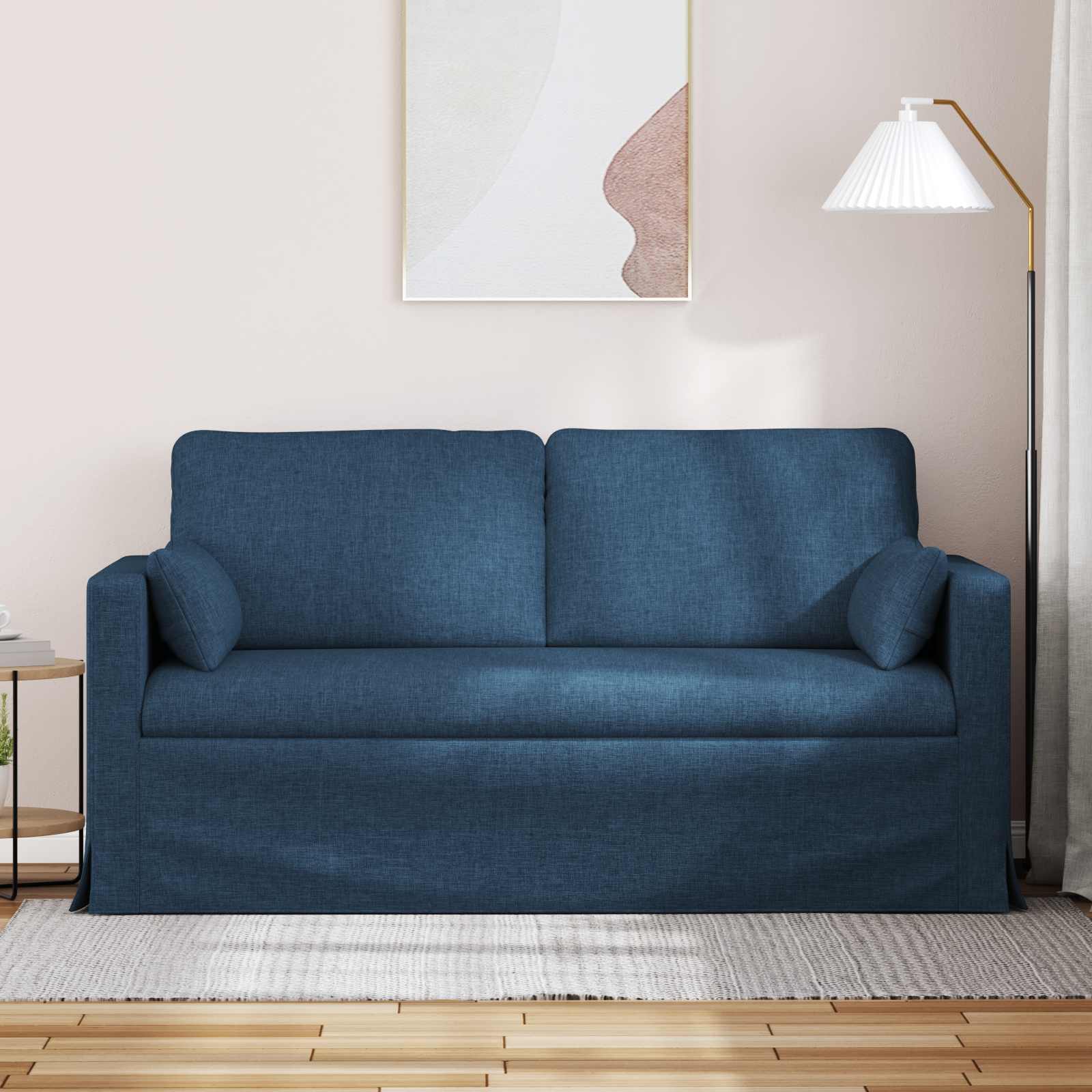 Καναπές Μπλε 158 x 78 x 80 εκ ύφασμα
