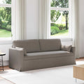 Καναπές Taupe 198 x 78 x 80 εκ ύφασμα