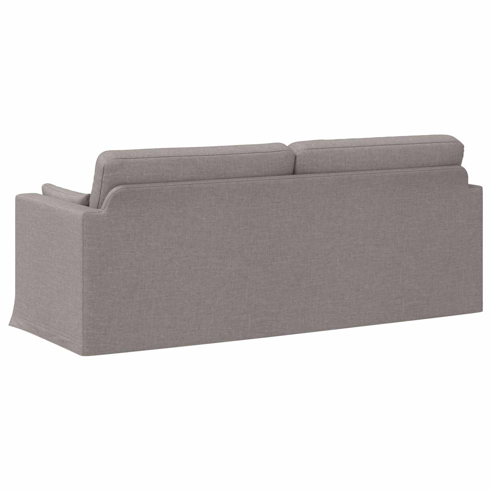 Καναπές Taupe 198 x 78 x 80 εκ ύφασμα