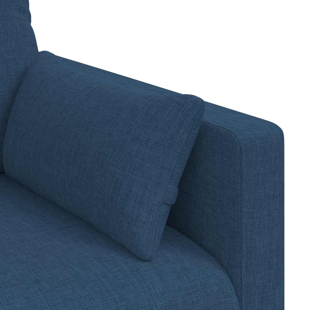 Καναπές Μπλε 198 x 78 x 80 εκ ύφασμα