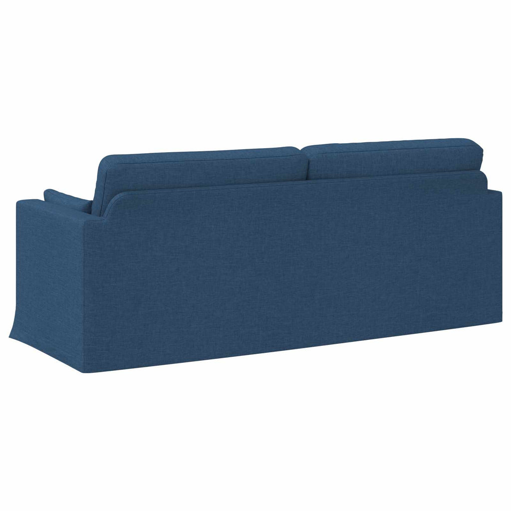 Καναπές Μπλε 198 x 78 x 80 εκ ύφασμα